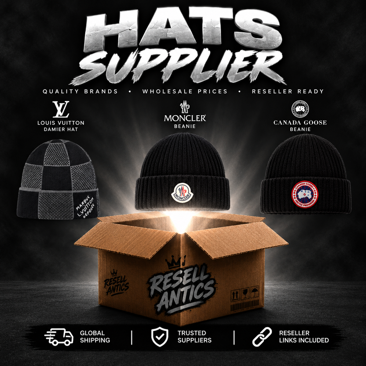 Premium Hats Supplier Pack