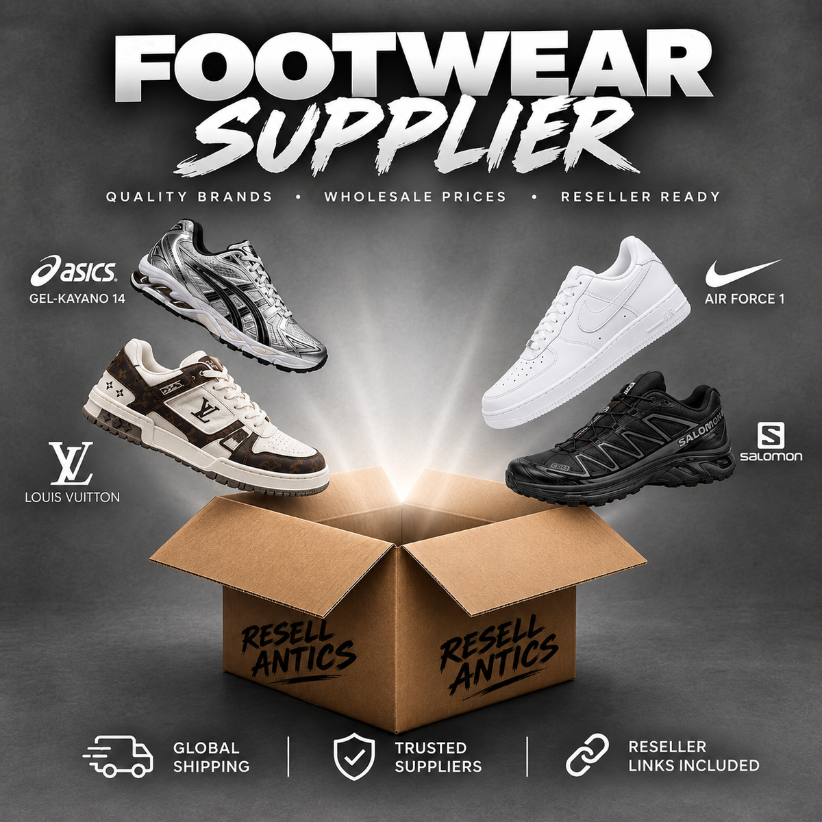 Premium Footwear Supplier Pack